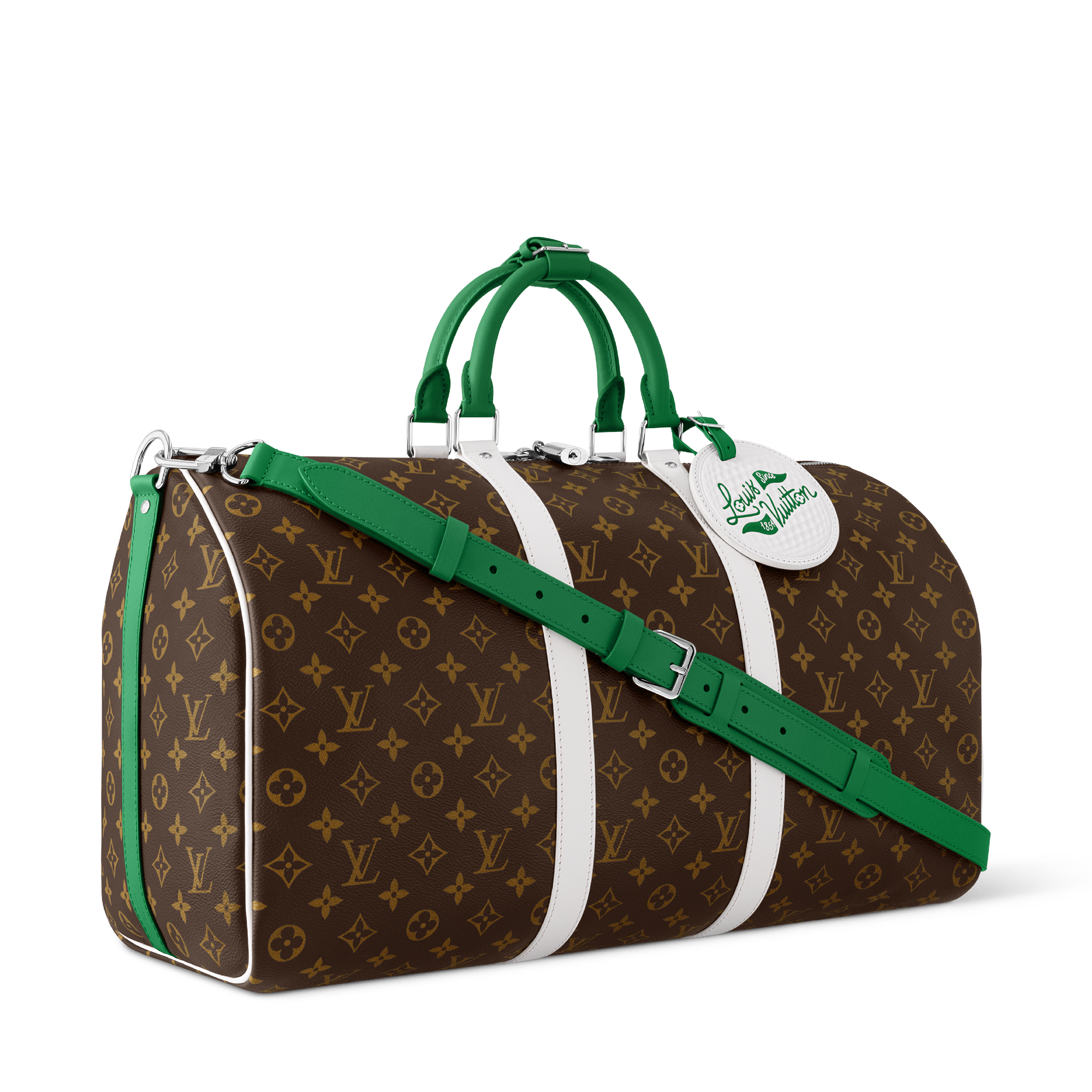 Keepall Bandoulière 50 Monogram Macassar Canvas - Men Bags M13926